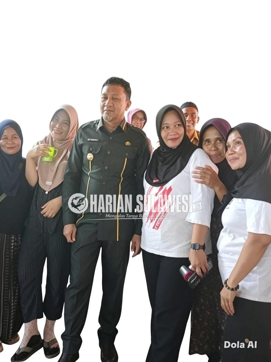 Bupati Ilham Lawidu Hadiri Syukuran Jalan Usaha Tani di Desa Mantangisi