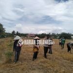 Polsubsektor Mepanga Lakukan Penanaman Jagung Bersama Warga di Lahan 2 Hektare