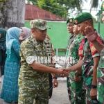 Kunker di Koramil Bunta, Danrem 132/TDL Tegaskan Prajurit Semakin Solid dan Profesional Dalam Tugas