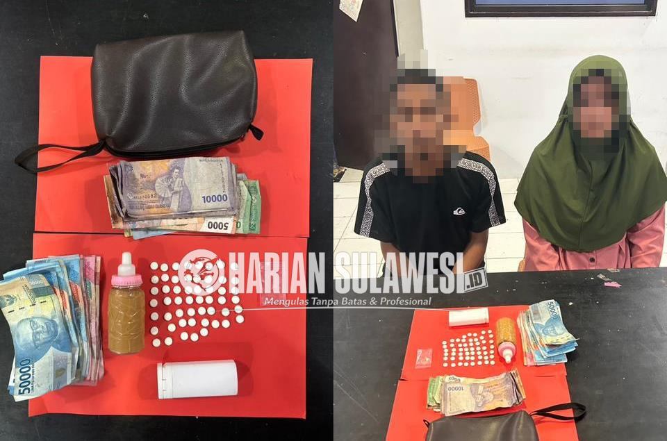 Pasutri di Wakai Touna Ditangkap, Polisi Sita Sabu hingga Obat Keras