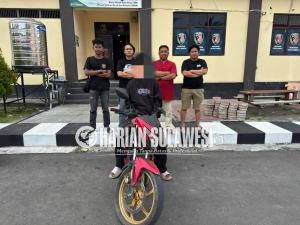 Curi Motor Demi Bayar Kos, Remaja Asal Bangkep Diperiksa Penyidik Polres Banggai