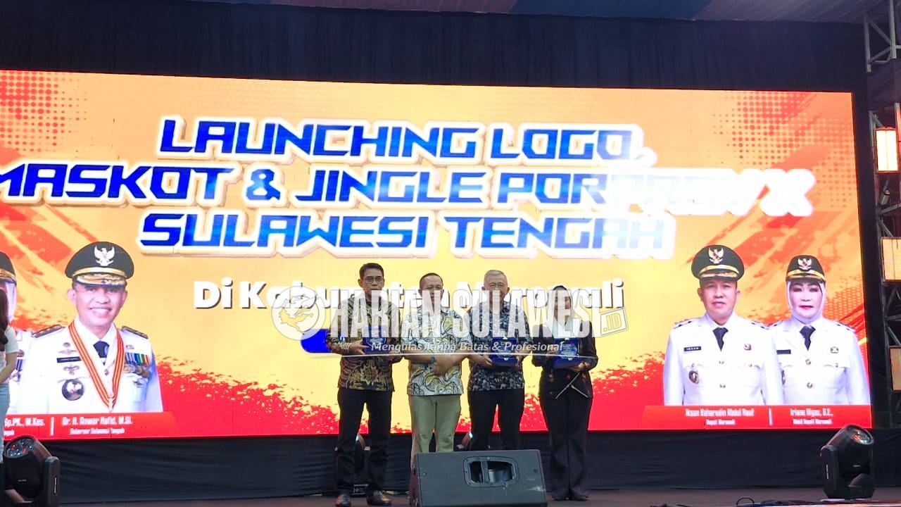 Morowali Resmi Luncurkan Logo, Maskot dan Jingle Porprov X Sulteng, Gubernur Puji Persiapan Tuan Rumah