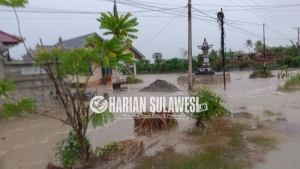 Banjir Terjang Dusun Antosari Balinggi, Tiga Tanggul Sungai Jebol