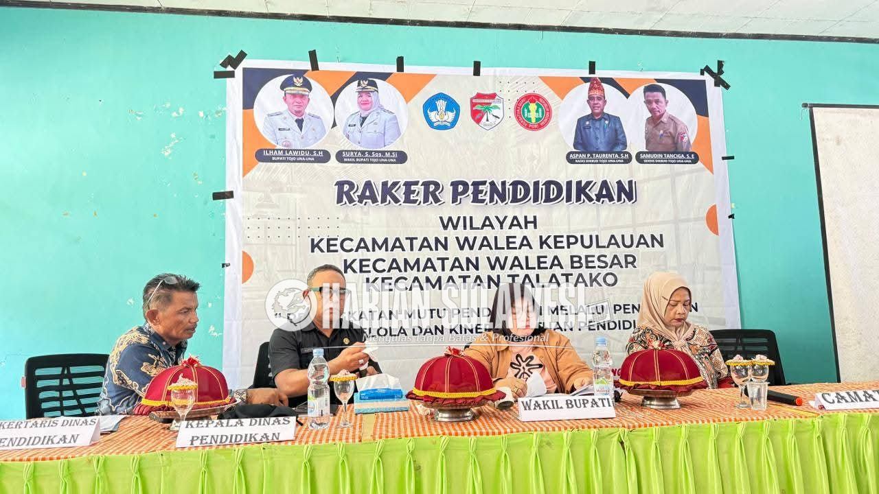 Wabup Surya Dorong Reformasi Tata Kelola Sekolah untuk Tingkatkan Mutu Pendidikan di Kepulauan Touna