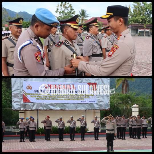 Rotasi Besar di Polres Touna, Kapolres Lantik 11 Pejabat Baru dan Kapolsek