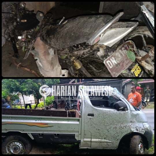 Kecelakaan di Jalur Trans Sulawesi Area Moutong, Seorang Pengendara Motor Meninggal Dunia