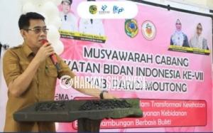 Bupati Parimo Erwin Burase Apresiasi Pelaksanaan Muscab IBI ke-VII di Parigi