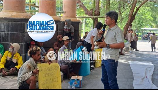 Massa Pro Tambang Desak Pemkab Parimo Percepat Legalisasi PETI di Ampibabo