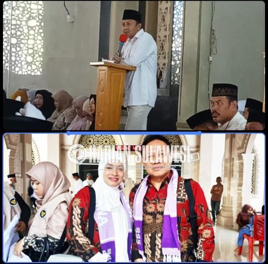Bupati Ilham Lawidu Lepas 58 Calon Haji, Pesan Fokus Ibadah dan Doakan Daerah