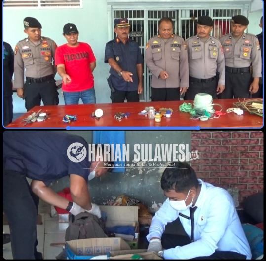 Lapas Parigi Razia Blok Hunian, Petugas Temukan Benda Tajam dan Barang Terlarang