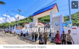 Pengamanan Super Ketat Sambut Prabowo di KNMP Leato Selatan Gorontalo, Warga Tetap Antusias Menunggu