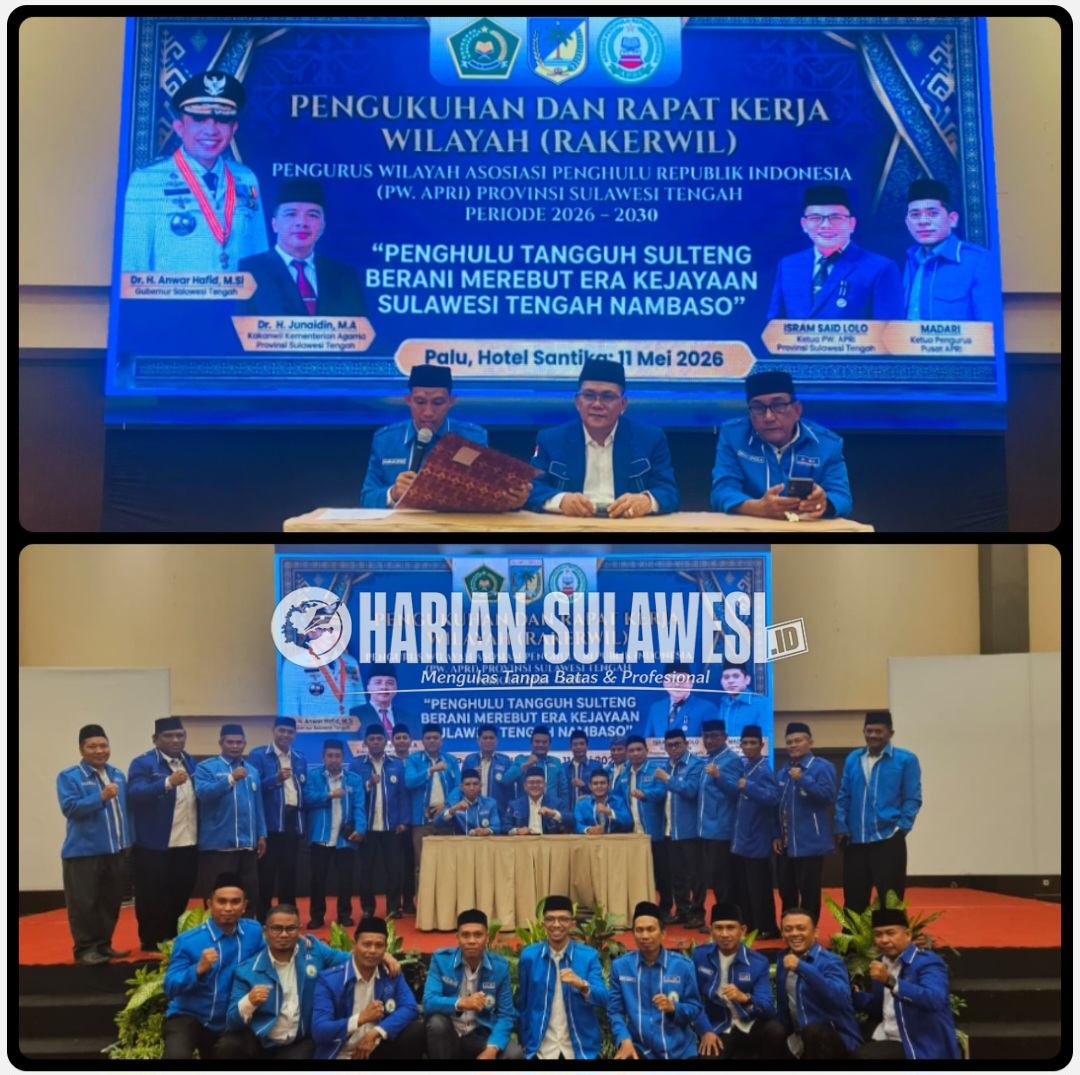 Sinergi Memperkuat Ketahanan Keluarga, PW APRI Sulawesi Tengah 2026-2030 Resmi Dilantik
