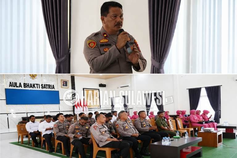 Polres Tojo Una-Una Gelar Sosialisasi Bahaya Kanker dan Tumor