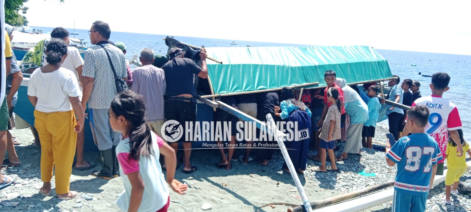 Seorang Nelayan di Ampana Hilang Saat Memancing, Tim Gabungan Lakukan Pencarian