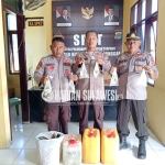 Puluhan Liter Miras Tradisional Siap Edar Terjaring Razia 