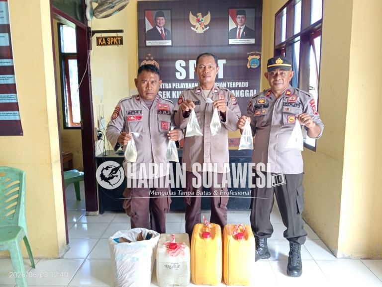 Puluhan Liter Miras Tradisional Siap Edar Terjaring Razia 