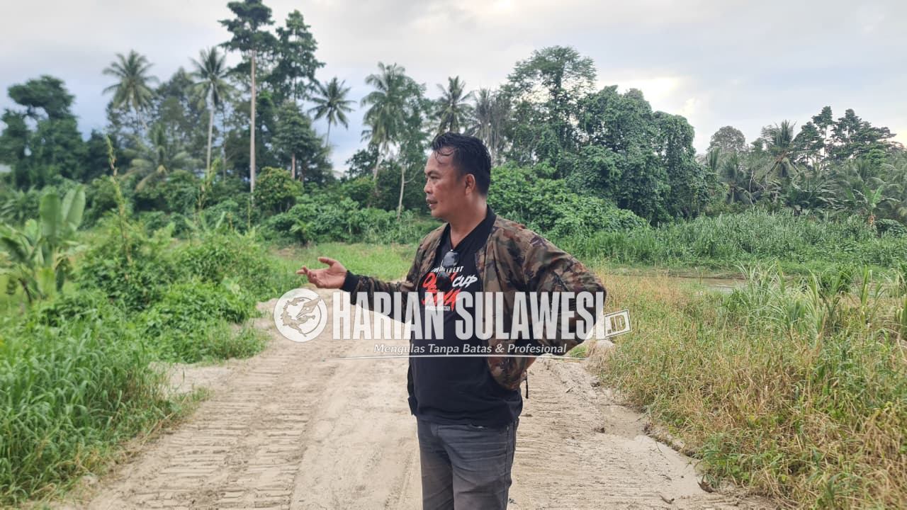 Akibat Banjir Jalur Trans Sulawesi Putus, PemDes Tolai Bergerak Genjot Normalisasi Sungai Penebel