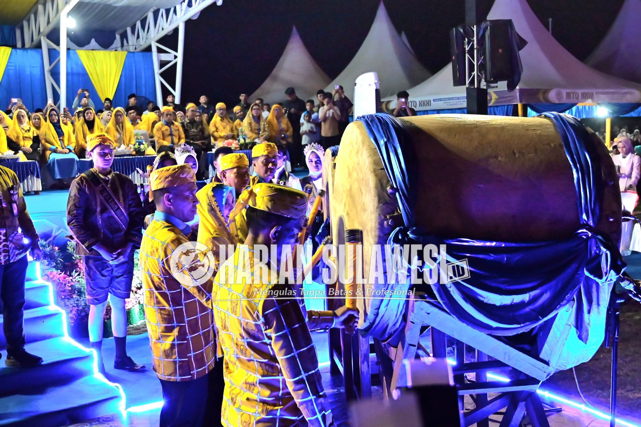 MTQ ke – 31 di Kabupaten Sigi Resmi Dibuka Gubernur Sulteng
