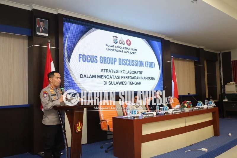 FGD di Untad Rumuskan Strategi Lawan Narkoba, Dorong Hotline 24 Jam hingga Kampus Bebas Narkoba