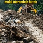 Gunakan Alat Berat, PETI Tinombo Selatan ‘Berbahaya’ Membuat Aliran Air Keruh. Dimanakah Posisi Satgas PHL?