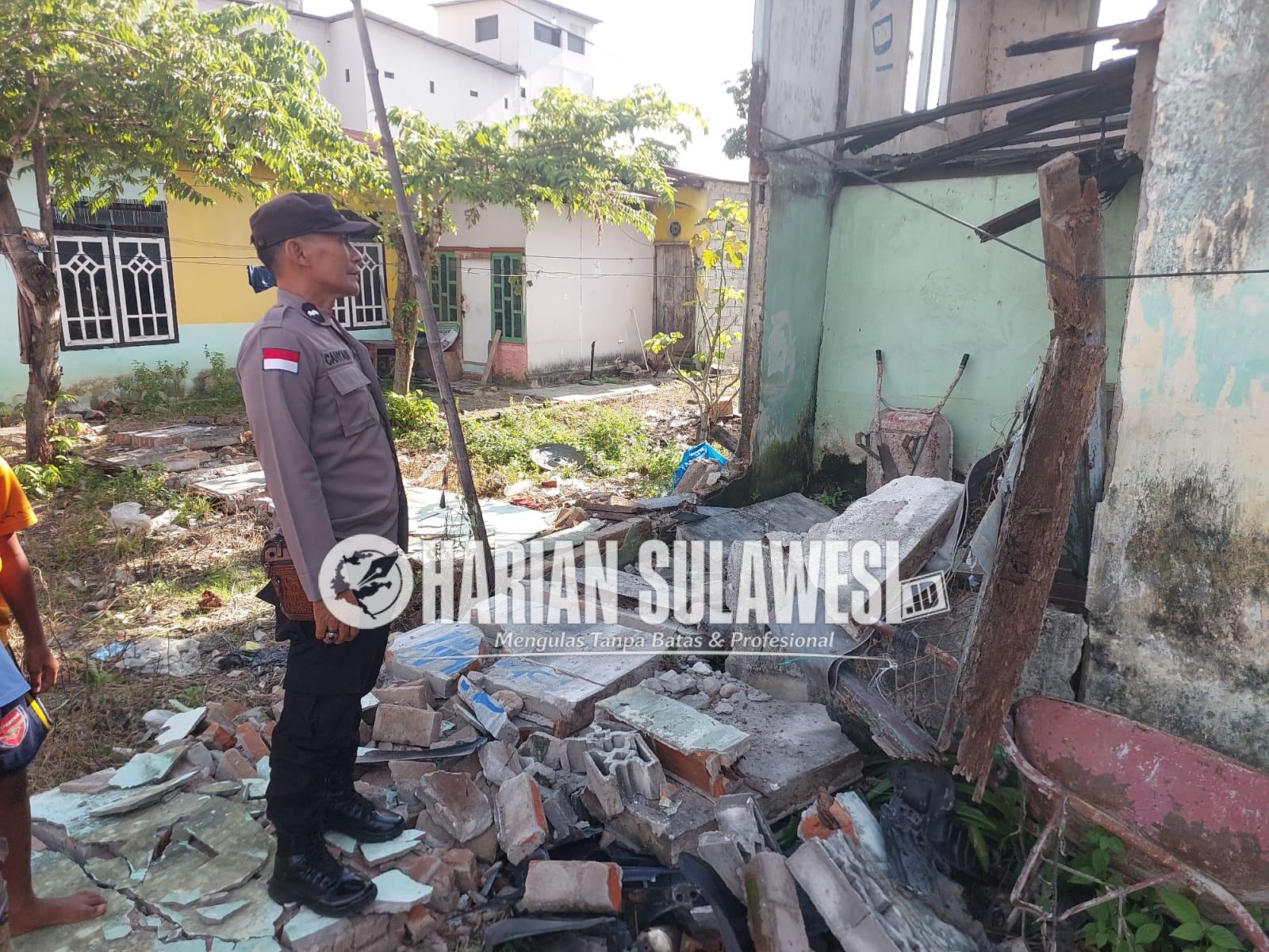 Gempa M 6,7 Guncang Parigi Moutong, Sejumlah Rumah di Torue Rusak, Tidak Ada Korban Jiwa