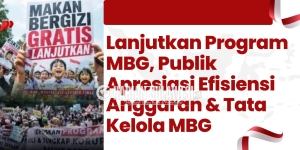 Program Makan Bergizi Gratis Akan Dilanjutkan, BGN Lakukan Efisiensi Anggaran 