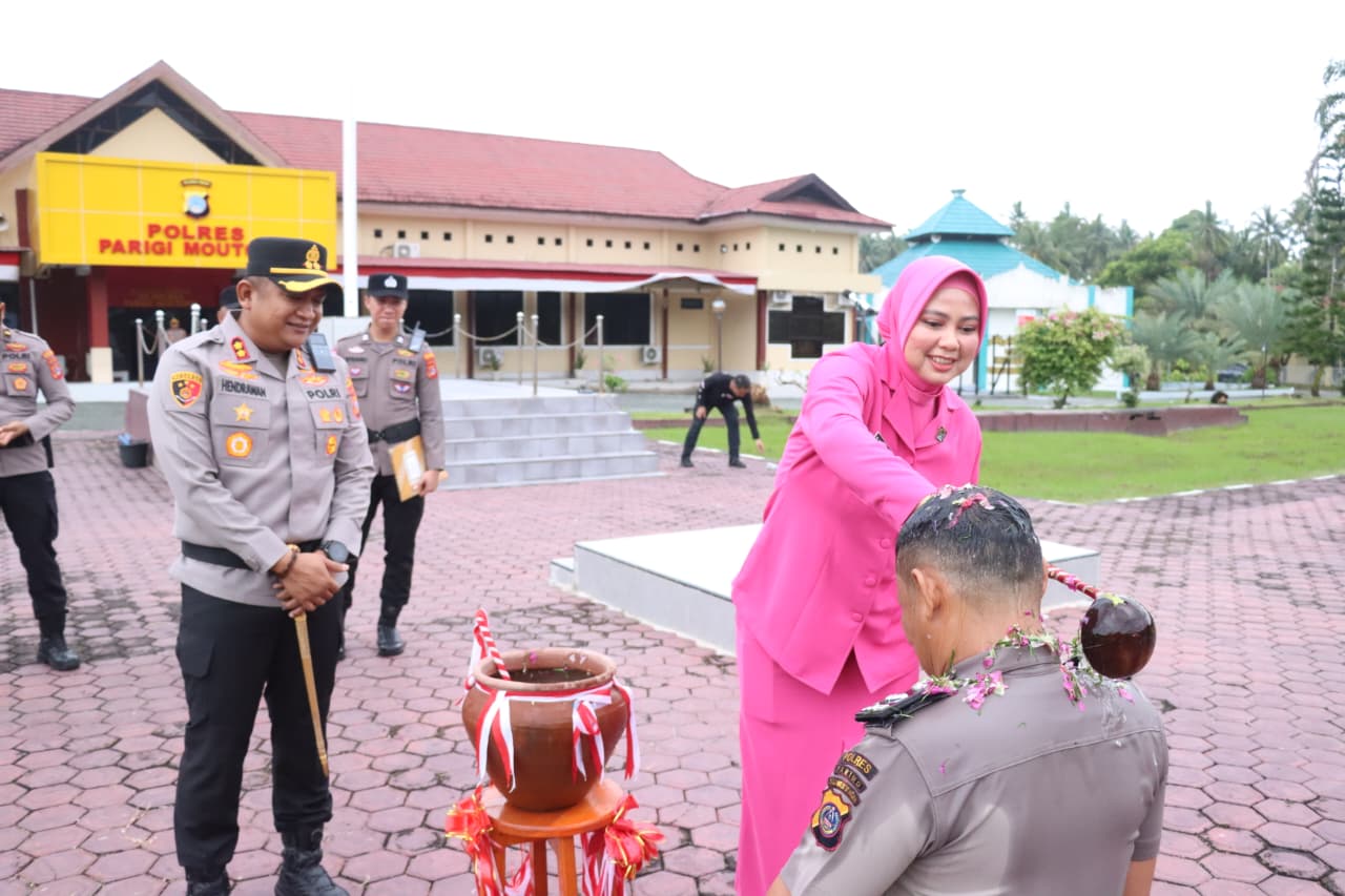 Polres Parigi Moutong Naikkan Pangkat 80 Personel pada Periode 1 Juli 2026