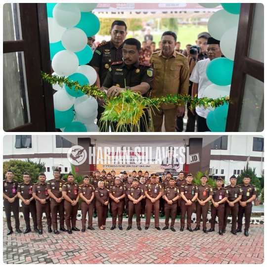 Kajati Sulteng Resmikan PTSP, Klinik Adhyaksa dan Ruang IAD Kejari Tojo Una-Una