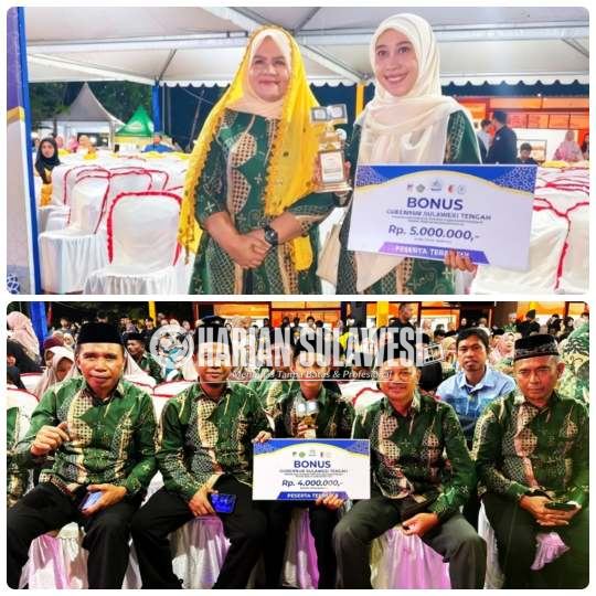 Di Tengah Keterbatasan, Kafilah Tojo Una-Una Raih Juara Tilawah Putri, Bukti Cahaya Al-Qur’an Terus Bersinar