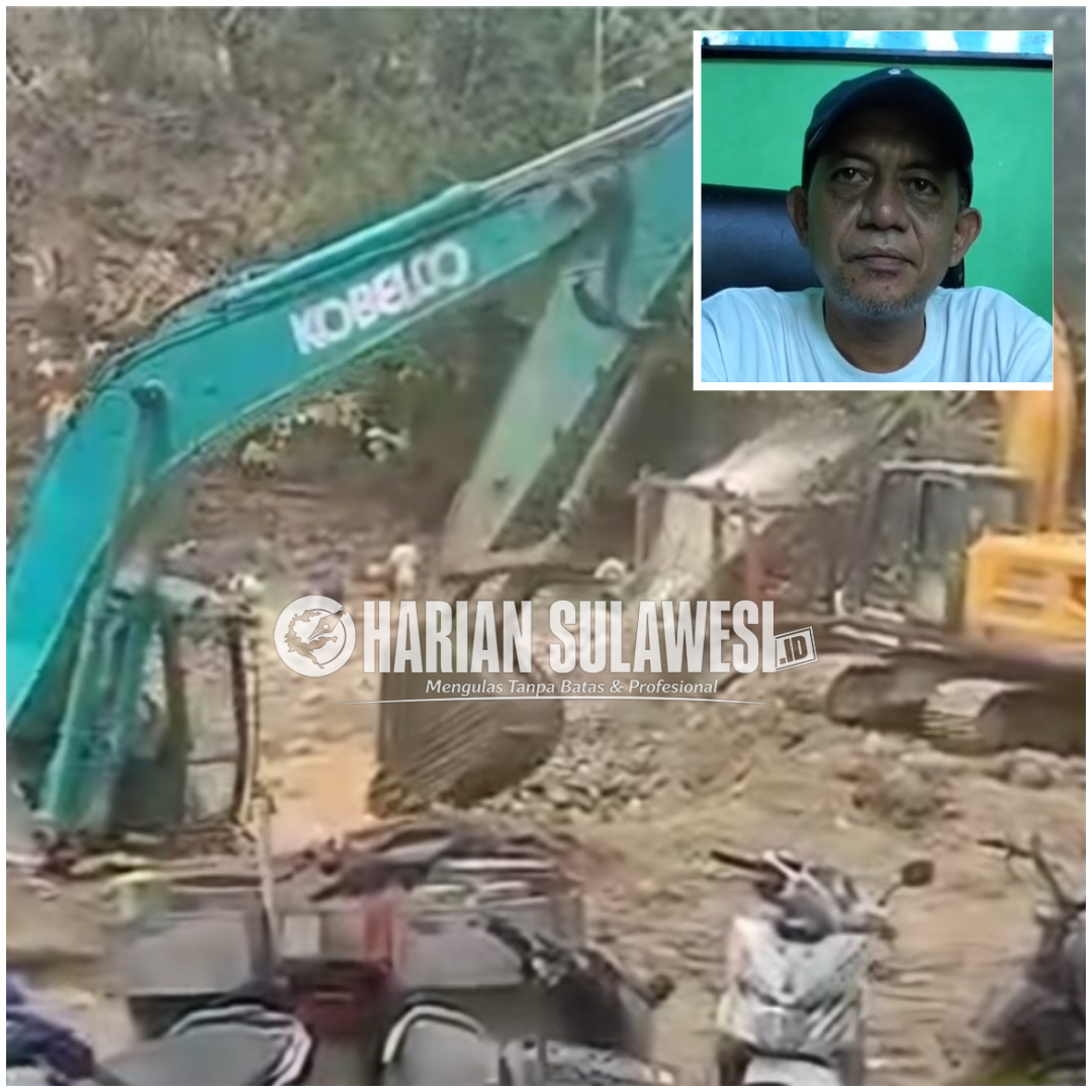 Barang Bukti Diduga Kembali Dikuasai Penambang, Alat Berat Sitaan Beroperasi Lagi di Tombi
