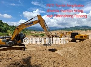 Nama Mantan Anggota DPRD Asal Sidrap Disebut dalam Isu PETI Tombi