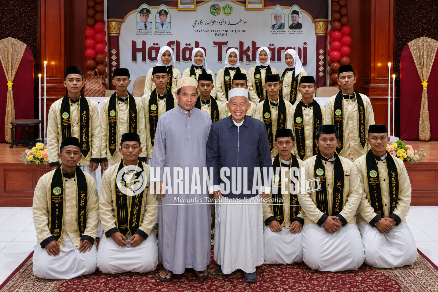 Haflah Takharruj Angkatan III, Ponpes Ittihadul Ummah Parigi Barat Lepas 19 Santri dan Buka SMK Baru