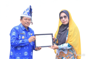 Wakil Bupati Parigi Moutong Abdul Sahid Pimpin Upacara Peringatan Harganas Ke-33