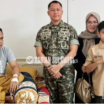 Kunjungi Anggota Sakit, Dandim 1308/LB Beri Dukungan Moril 