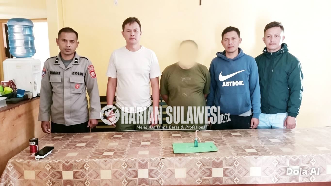 Konsumsi Sabu, Rute Sopir Ekspedisi Berakhir di Polsek Bunta