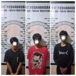Satresnarkoba Polres Parimo Tangkap Tiga Terduga Pengedar Sabu, Sita Hampir 13 Gram Narkotika