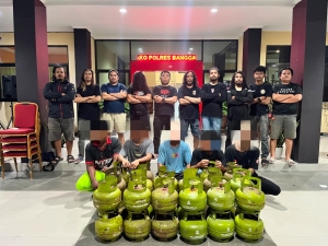 Polisi Tangkap Komplotan Pencuri Tabung Gas Elpiji, Babuk 34 Tabung Diamankan
