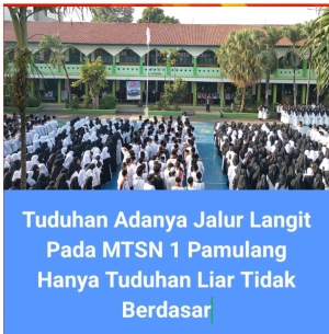 Klaim Dugaan Pungli di MTsN 1 Pamulang Disebut Disinformasi, LAKSI Minta Publik Cermati Fakta