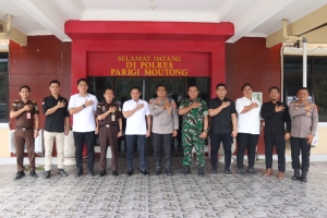 Kapolres, Kajari, dan TNI Perkuat Sinergi Penegakan Hukum di Parigi Moutong