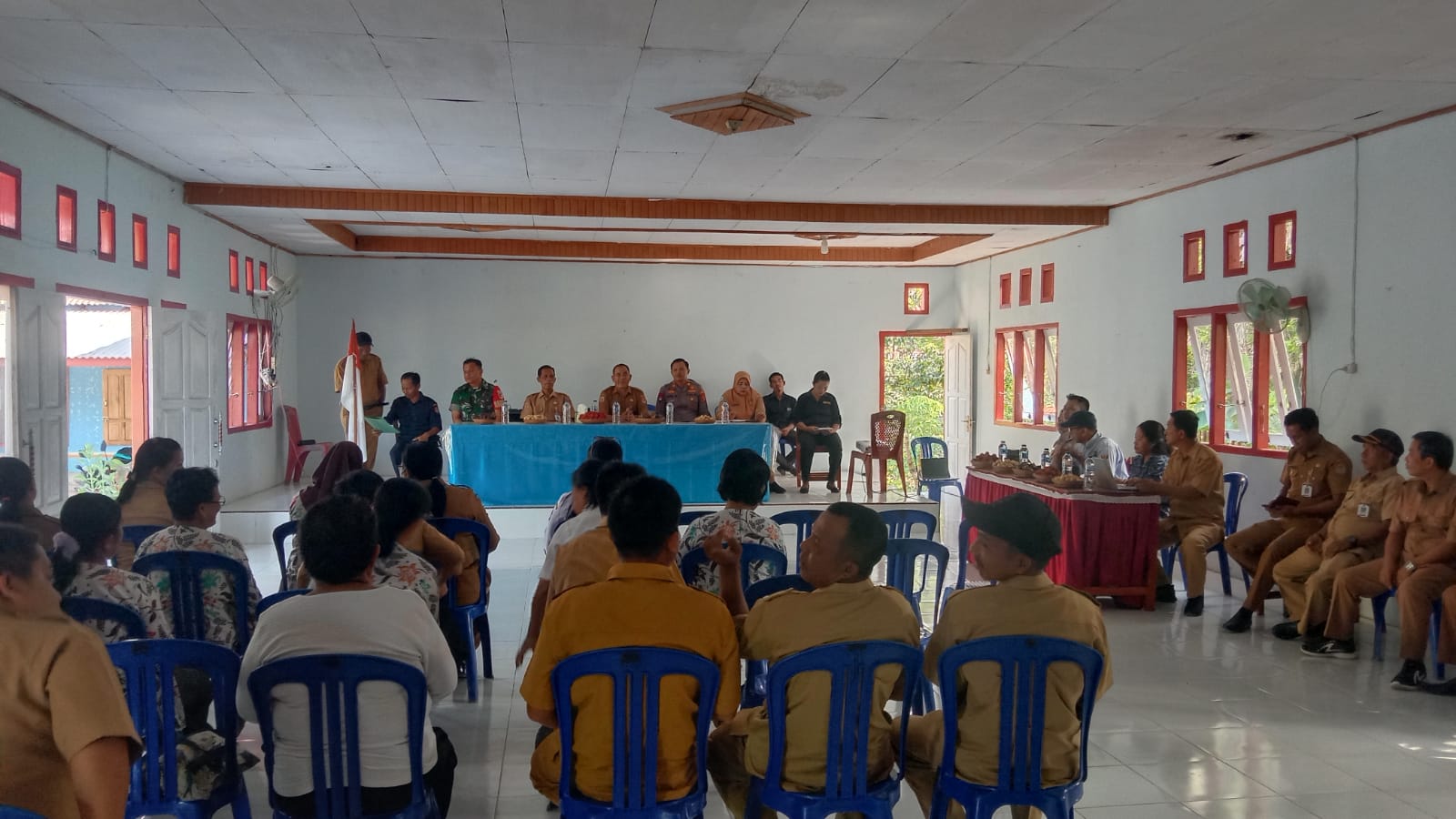 Rembuk Stunting Desa Rantau Jaya, Polri Dukung Program Pemerintah di Bidang Kesmas