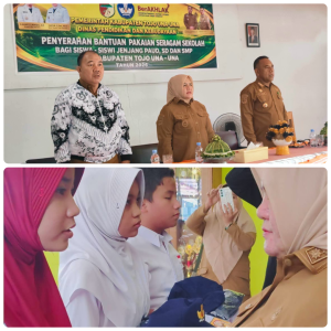 Pemkab Touna Salurkan Bantuan Seragam Sekolah Gratis untuk Siswa Baru PAUD, SD, dan SMP