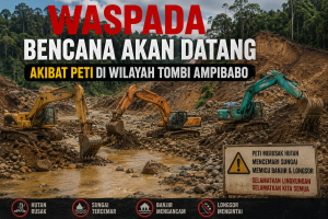 Meski Berkali-kali Ditertibkan, Tambang Emas Ilegal di Tombi Tetap Beroperasi
