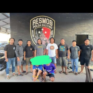 Aksi Curi Motor Mengandalkan Kunci Menempel, Dua Pelaku Diringkus Tengah Malam