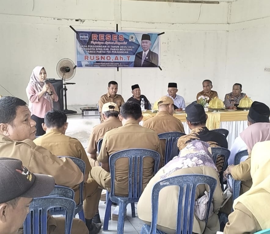 Reses di Toribulu, Rusno Tampung Aspirasi Infrastruktur hingga Fasilitas Pendidikan