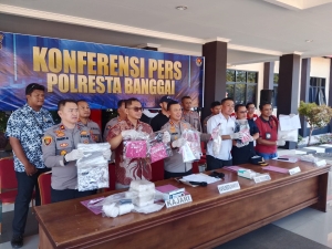 Babuk 1,5 Kilogram Sabu Dimusnahkan Polresta Banggai