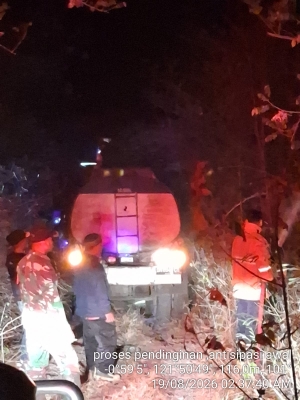 Kebakaran Melanda Gunung Batu Pongke Touna, Titik Api di Puncak Sulit Dijangkau