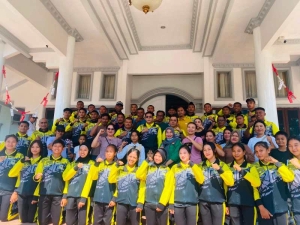 Bupati Erwin Burase Lepas Kontingen POPDA Parigi Moutong, Pesan: Junjung Tinggi Sportivitas dan Karakter