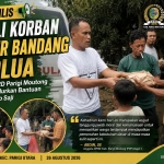 Anggota DPRD Parimo Abdin Salurkan Bantuan Makanan Siap Saji ke Korban Banjir Bandang Avolua