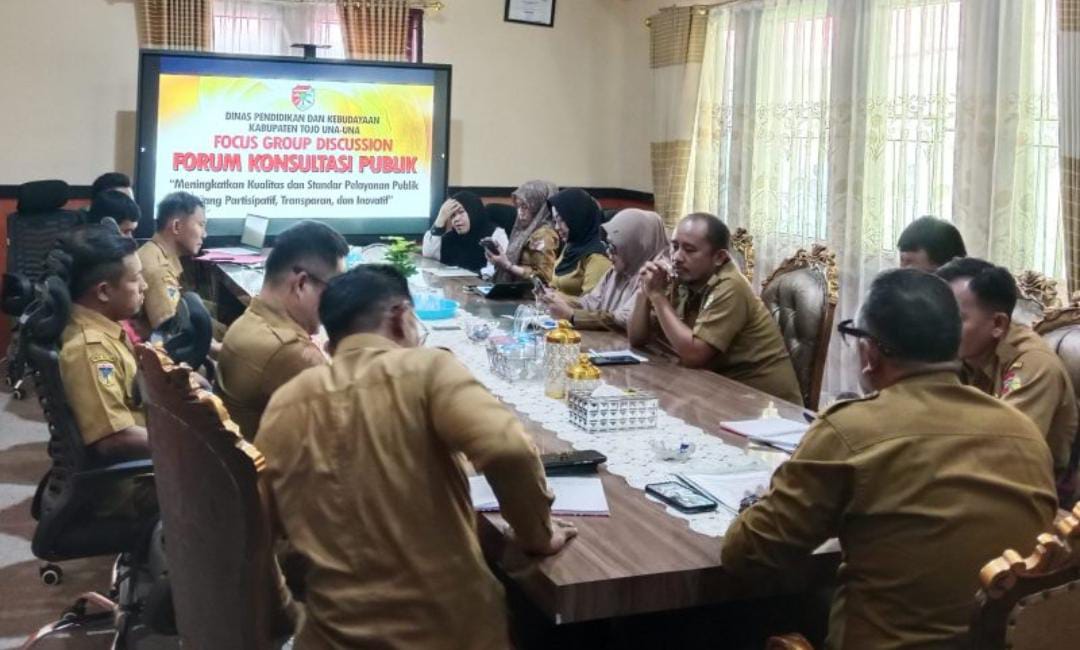 Dinas Pendidikan dan Kebudayaan Touna Gelar FKP 2026, Sempurnakan Standar Pelayanan Publik