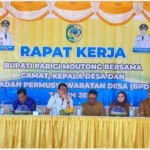 Bupati H. Erwin Burase Bahas Pendidikan dan Pembangunan dalam Rapat Kerja di Moutong